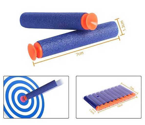 М`які патрони JLX 7102 (1200/2) 10 штук в слюді