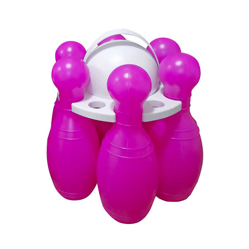 гр Кеглі "Великі 0284 рожеві (3) в сітці" BAMSIC"