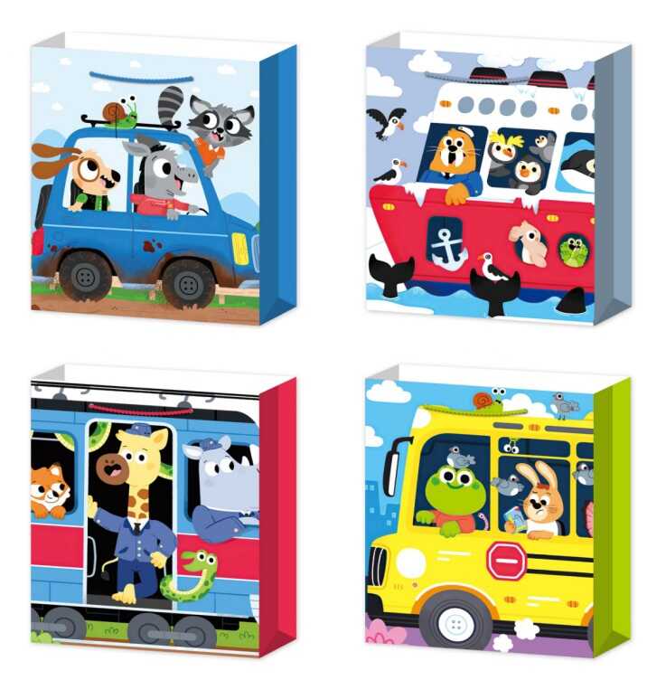 Пакет подарунковий С 69682 (480) 4 види, СЕРЕДНІЙ, ВИДАЄТЬСЯ ТІЛЬКИ МІКС ВИДІВ