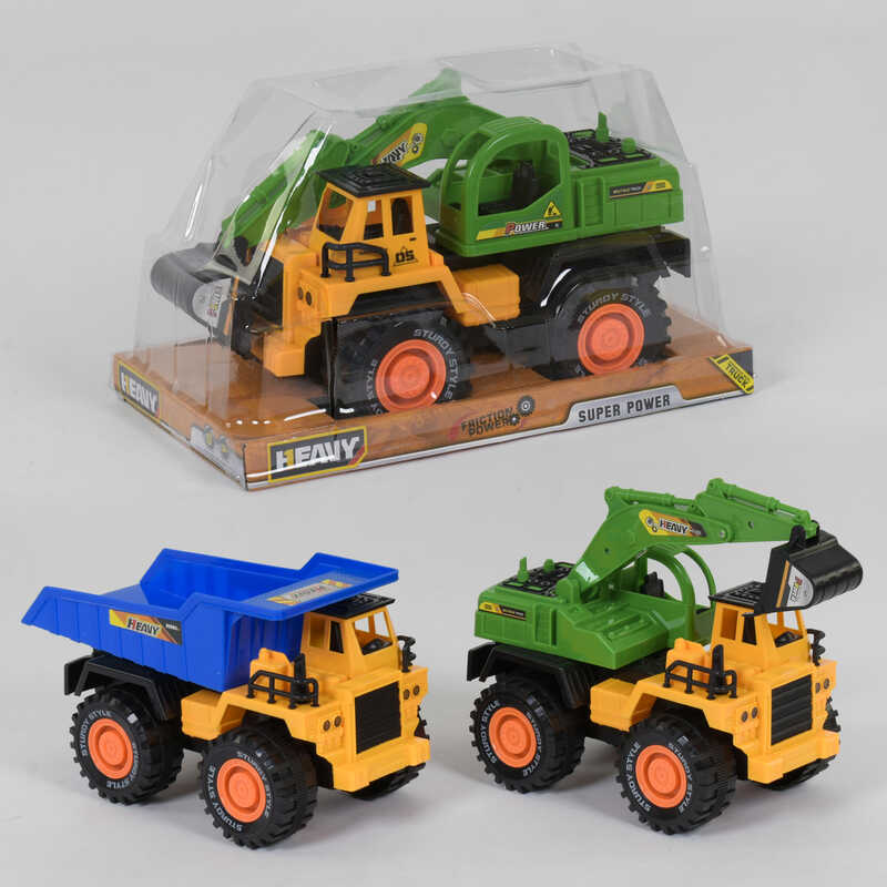 Спецтехніка 765 (36/2) 2 види, інерція, 1шт в слюді