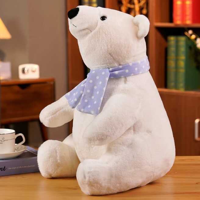 М'яка іграшка М 47215 (120) "Полярний ведмедик", 1 вид, 30 см