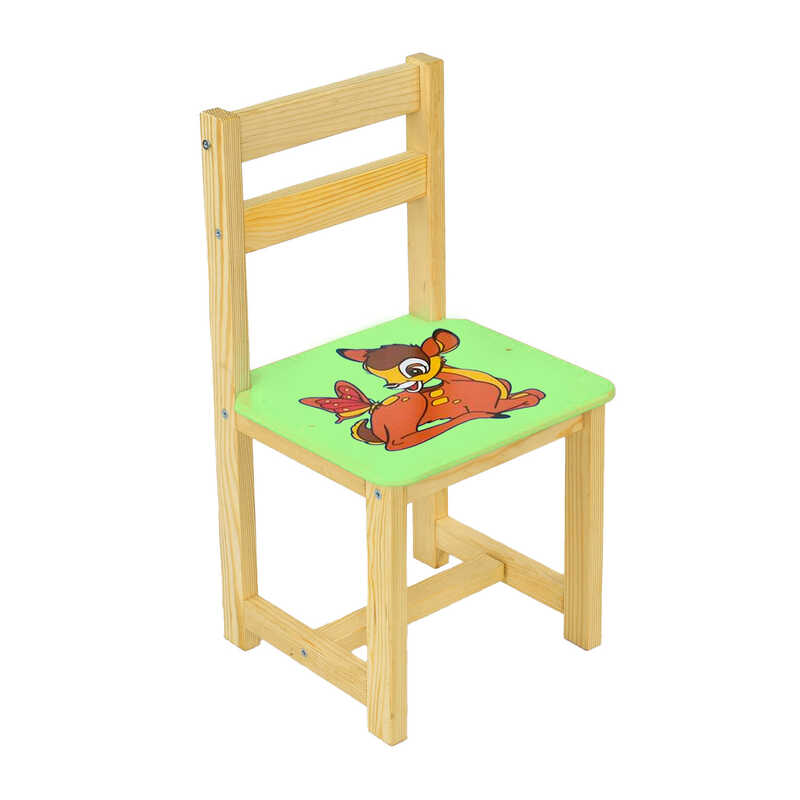 гр Стілець "Оленя Бембі" 4013 (1) колір салатовий, "Мася"