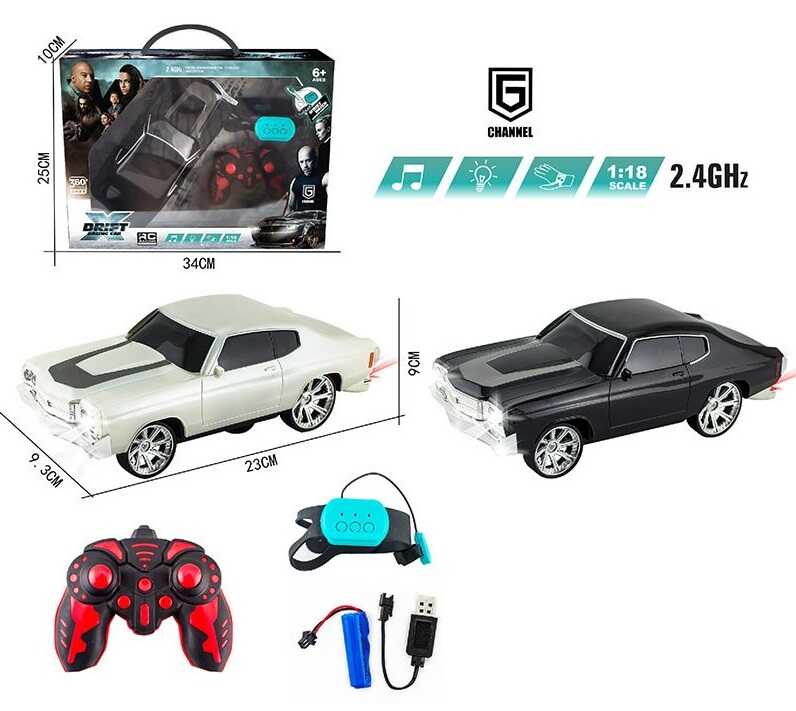 Машина на радіокеруванні 12066-10 (36/2) 2 кольори, в коробці, ВИДАЄЬБСЯ МІКС