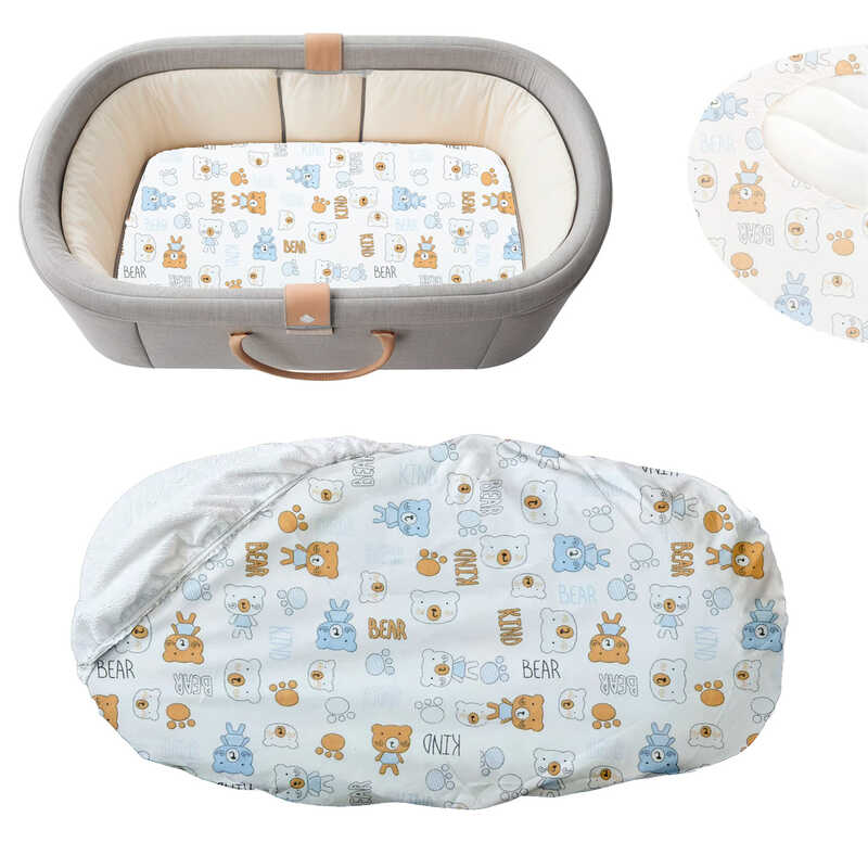 гр Простирадло на резинці АКВА-СТОП для дитячого візочка 78055 (1) тканина мембранна МАХРА, СИТЕЦЬ, розмір 80*45 см "Bimbo"