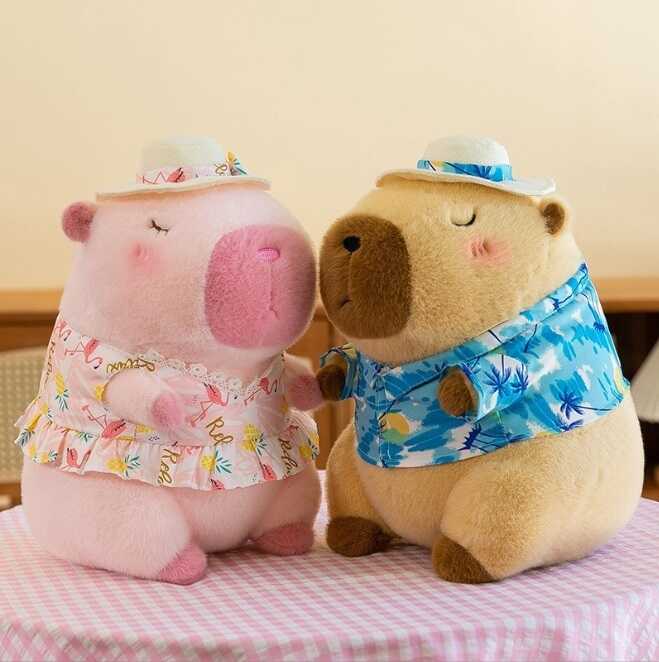 М`яка іграшка M 17705 (45) 2 кольори, "Капібара", 40 см