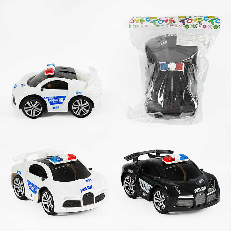 Машина 12017-5 (240/2) "Поліція", 2 кольори, інерція, 17 см, у пакеті