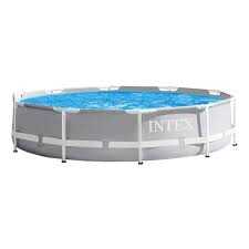 Intex ПОШКОДЖЕНЕ ПАКУВАННЯ Басейн каркасний 26700 NP (1) (305 x 76 см) Prism Frame Pool, розмір 305x76 см, об`єм води - 4485л, у коробці