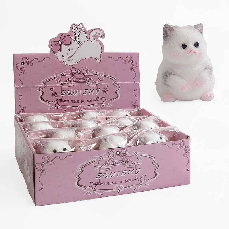 Гра антистрес C 71251 (12)  ЦІНА ЗА 12 ШТУК В БЛОЦІ, "Кошеня", в коробці