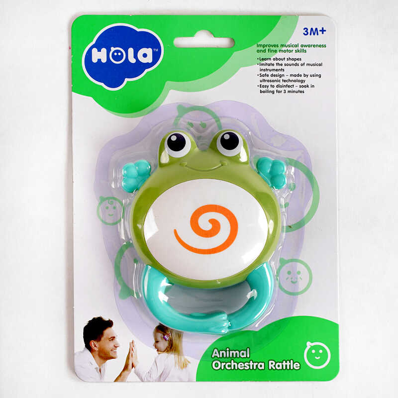 Брязкальце E 318 B-2 (72/2) “Hola”, "Жабеня", на листі