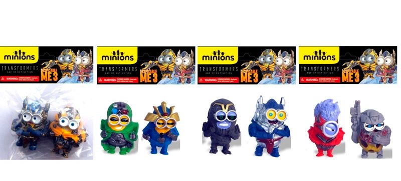 Набір фігурок 5550 (480) 4 види, 2 штуки в пакеті