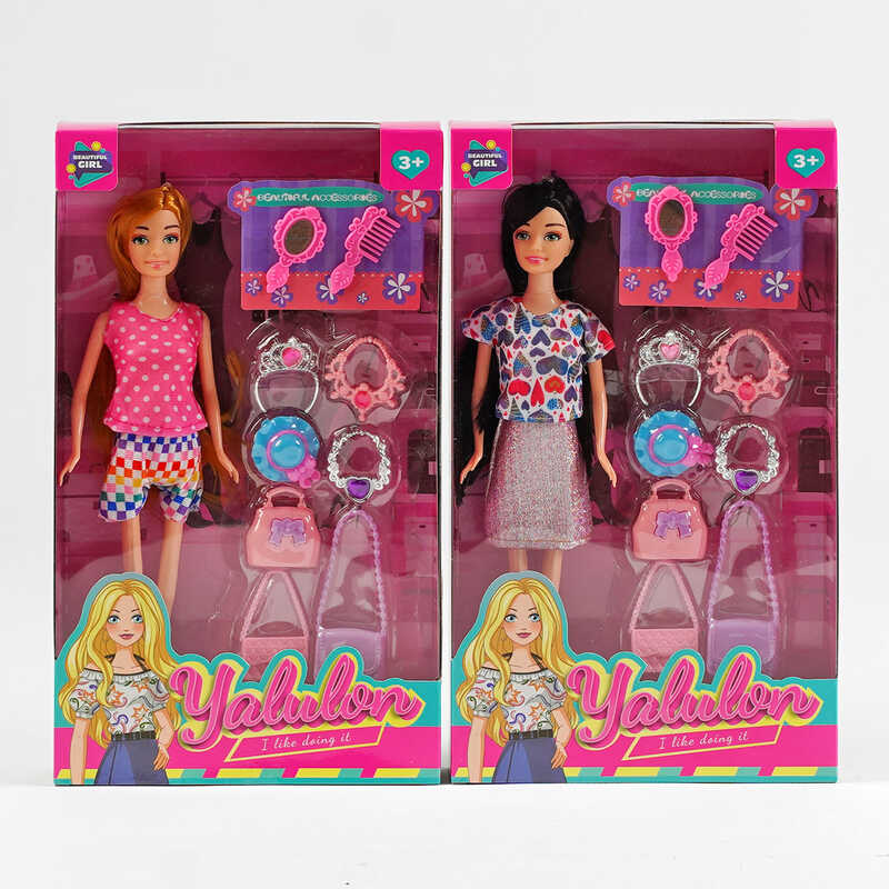 Лялька YL 820-9 (72/2) 2 види, аксесуари, висота 30 см, в коробці