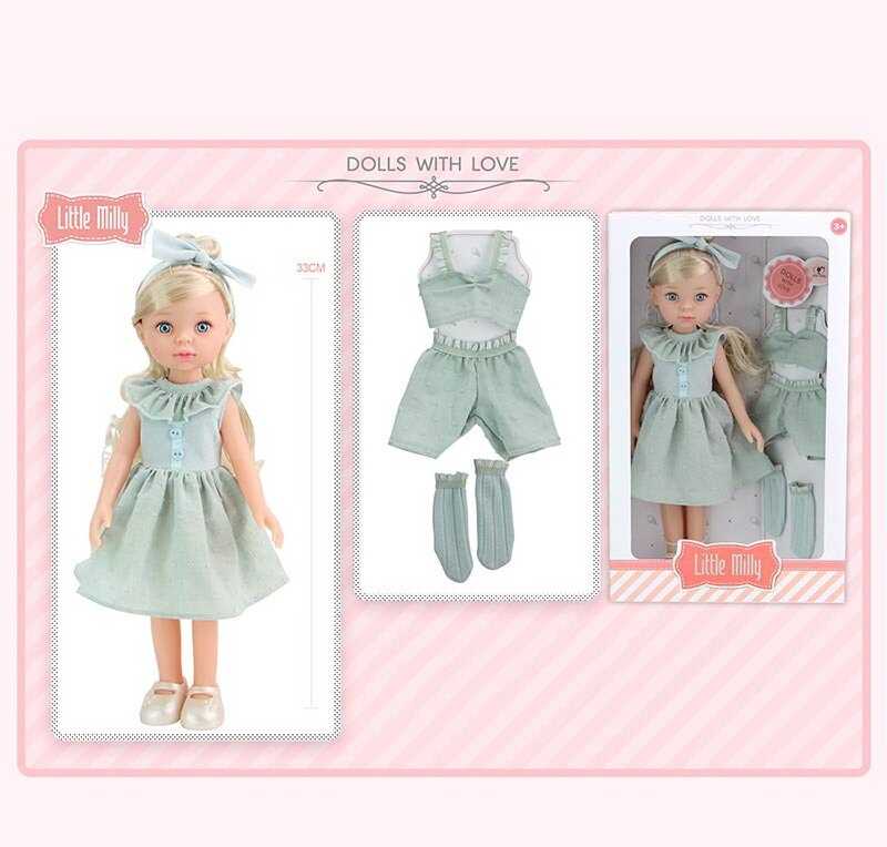 Лялька 91098 J (36) додатковий одяг, висота 33 см, в коробці