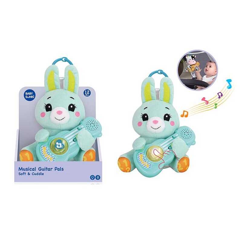 Музична іграшка 1948-5 (36) тваринка рухає лапкою, підсвічування, мелодії, кільце-фіксатор, в коробці