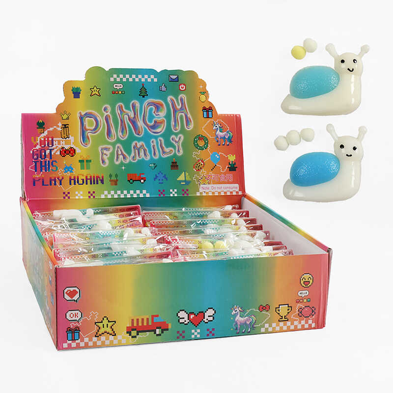 Гра антистрес C 71332 (24) ЦІНА ЗА 16 ШТУК В БЛОЦІ, “Равлик”, в коробці