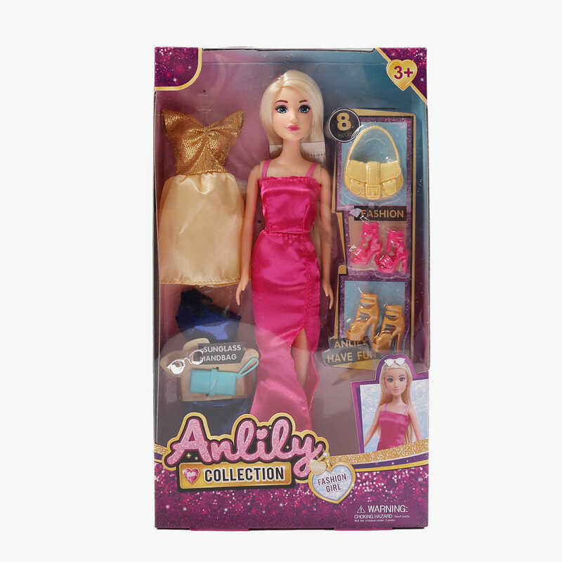 Лялька 616052 A (36) висота: 30 см, взуття, аксесуари, знімний одяг, в коробці