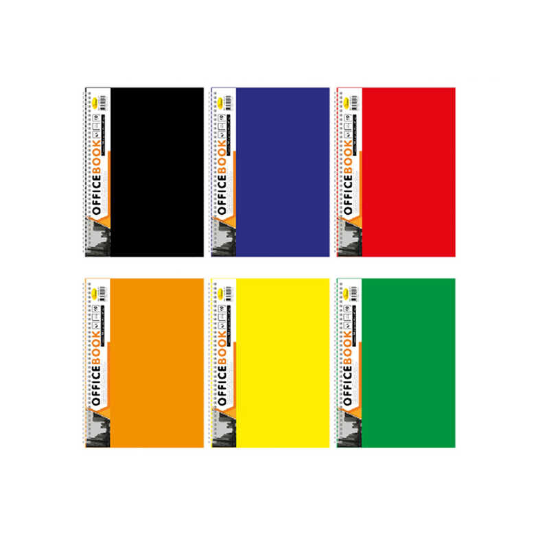 гр Блокнот Б-БП5-40 (20) А5, 40арк, пластик, пружина збоку "Апельсин" ВИДАЄТЬСЯ МІКС ВИДІВ