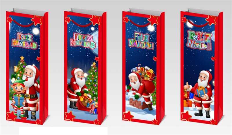 Пакет подарунковий C 69635 (720) 4 види, ВИДАЄТЬСЯ ТІЛЬКИ МІКС ВИДІВ