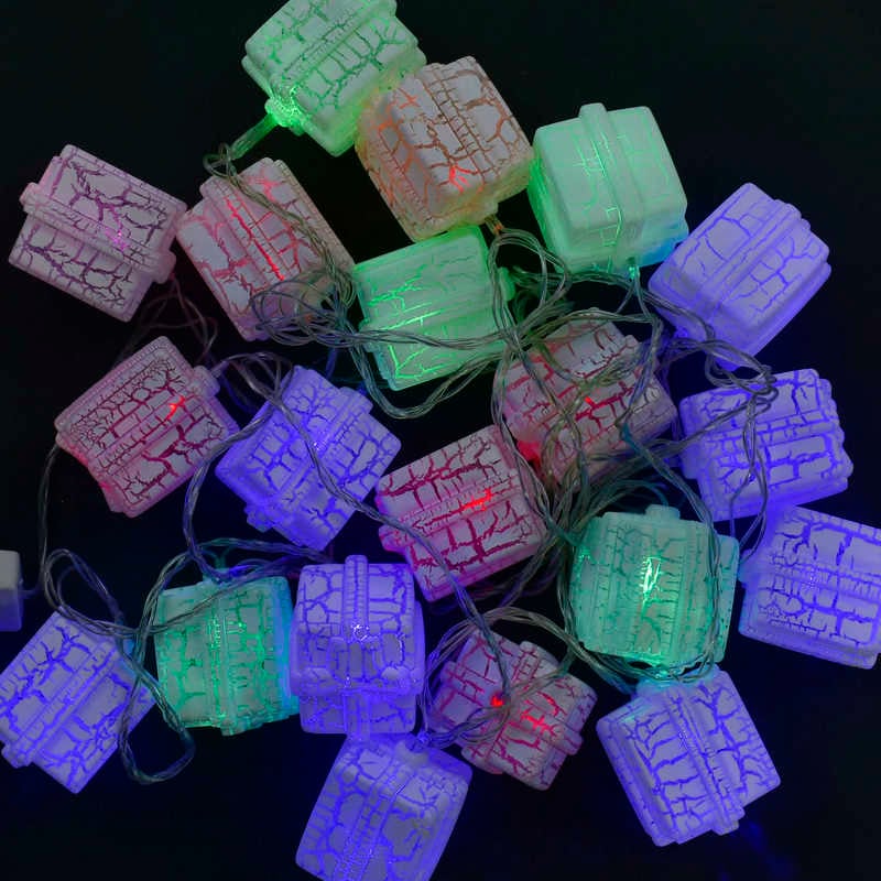 Гірлянда світлодіодна Подарунок С 31304 (50) 20 лампочок, 5 метрів, мультиколор, від мережі 220 В, у пакеті