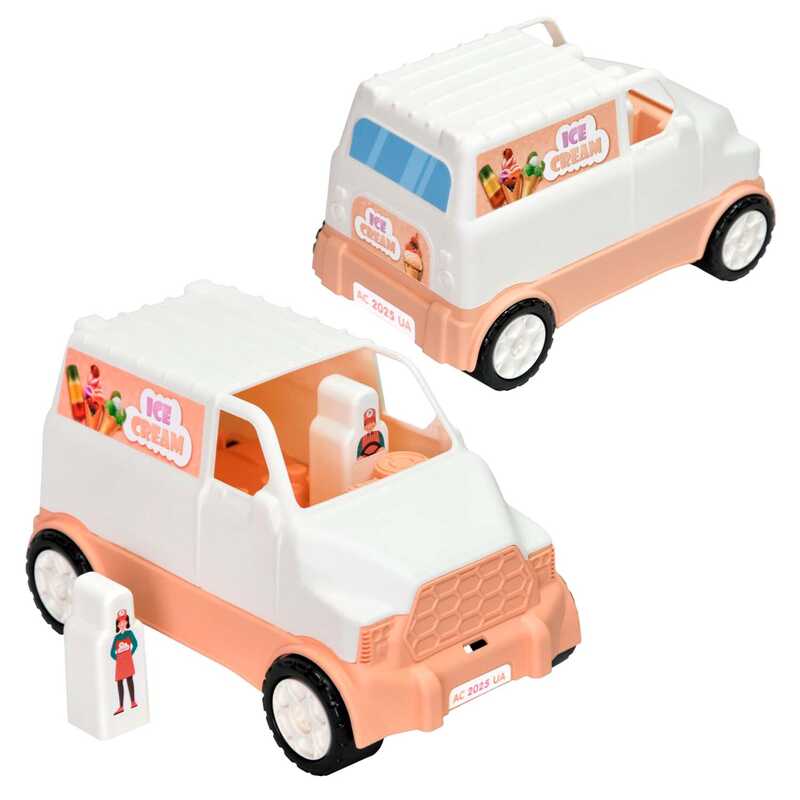 гр Авто "Smart wheels" фургон з морозивом 40054 (14)  "Tigres", 26х15х15 см