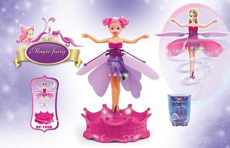 Літаюча фея BF - 105 B (24/2) сенсорне керування, підсвічування, акумулятор, в коробці