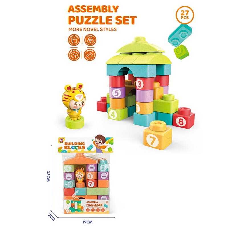 Конструктор JX 6864 (60/2) 27 деталей, фігурка, в пакеті