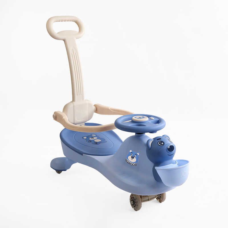 Каталка-толокар JOY SJ-918-30 (6) колеса PU зі світлом, музика та світло, захисний бампер, батьківська ручка, в коробці