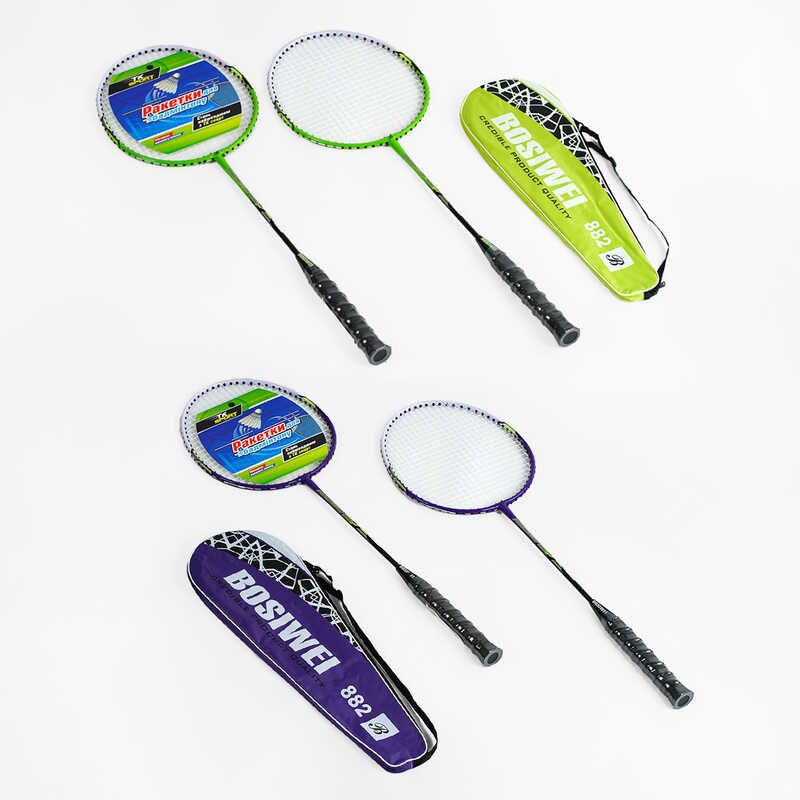 Бадмінтон С 64764 (50) "TK Sport", 2 кольори, 2 ракетки, в чохлі