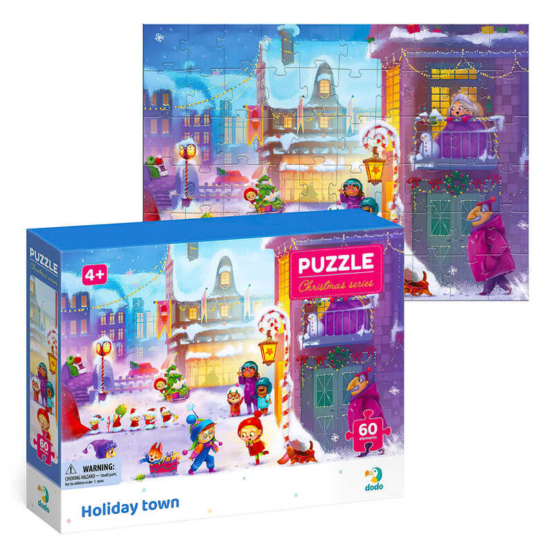 гр Пазл "Святкове містечко" 300576 (48) "Dodo", 60 елементів