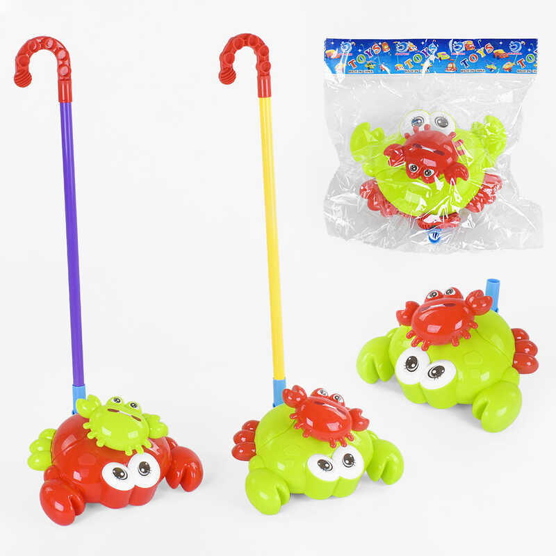 Каталка 0503 (72/2) 2 види, дзвіночок, в пакеті