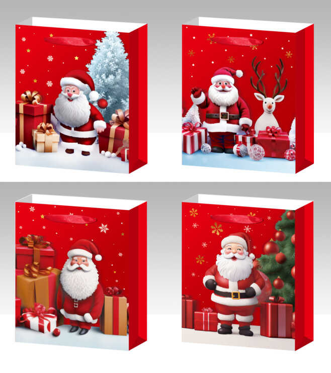 Пакет подарунковий C 69553 (360) 4 види, ВЕЛИКИЙ, ВИДАЄТЬСЯ ТІЛЬКИ МІКС ВИДІВ