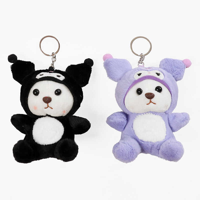 М'яка іграшка-брелок M 18446 (600) ЦІНА ЗА 1 ШТУКУ, висота: 15 см, герой, металеве кільце