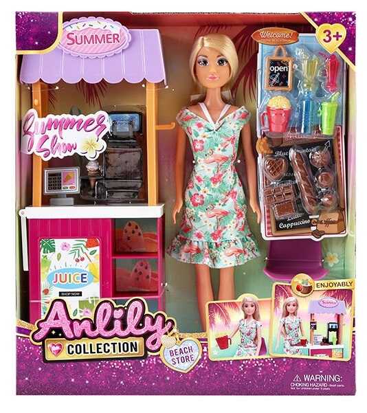 Лялька 616159 (24) висота 30 см, знімний одяг, аксесуари, рухомі кінцівки, магазинчик, в коробці