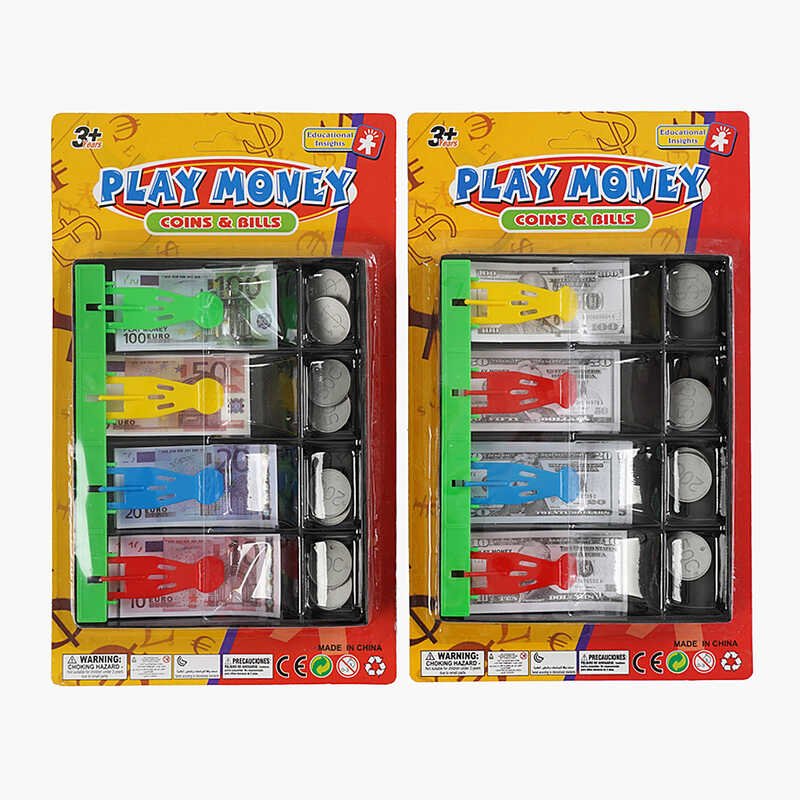 Гроші 929-033 (240/2) 2 види, банкноти, монети, каса, на листі