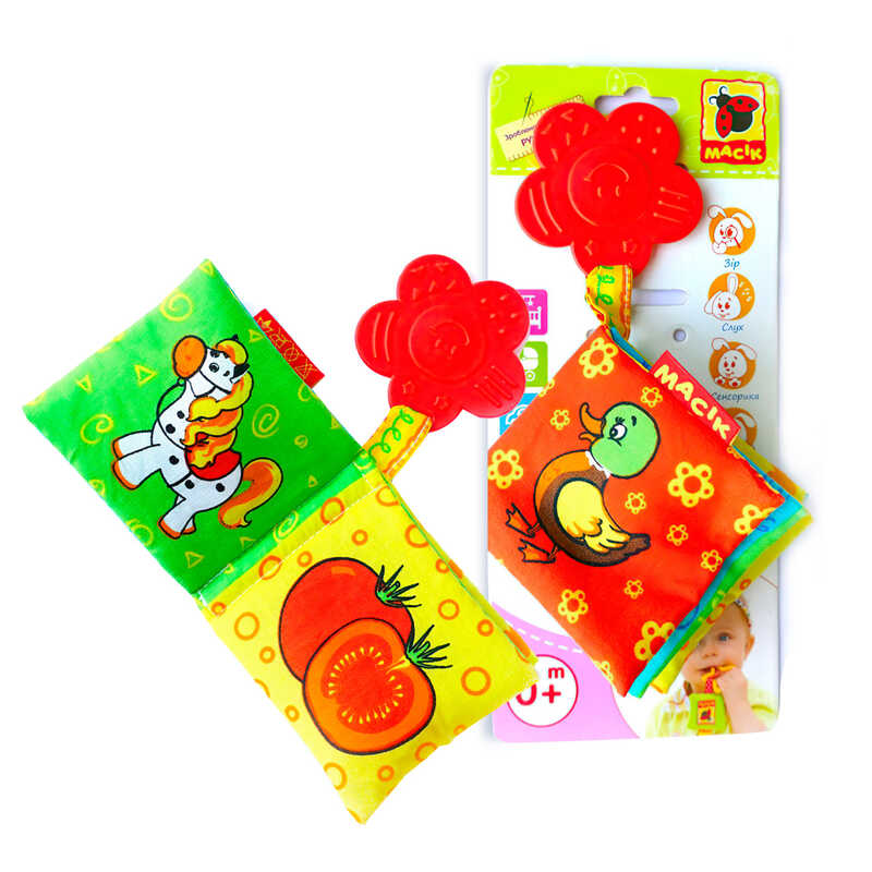 гр М`яка MC 070601-01 книжка-прорізувач (25) "Масік" в пакеті