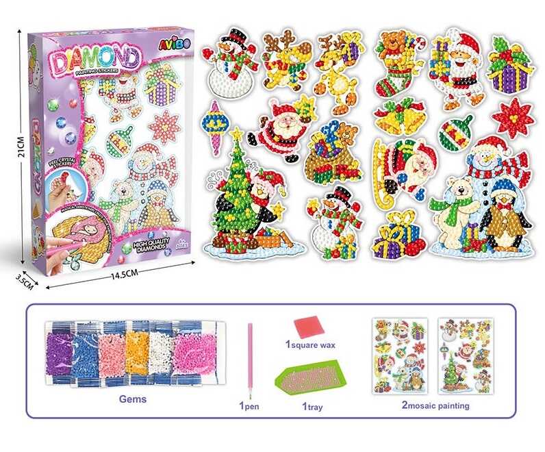 Алмазні стікери  A 5503-23 (240/2) в коробці