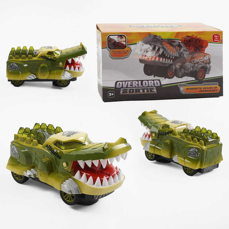 Машина YY 2325 (96) мелодія, підсвічування, колесо вільного ходу, парогенератор, в коробці