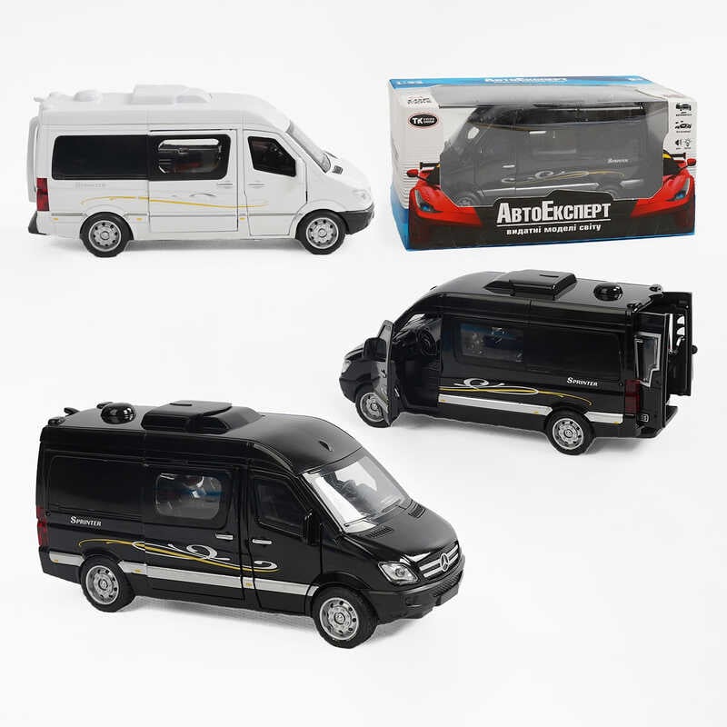 Машинка 31049 (48/2) "Авто Експерт" 2 види, металопластик, 1:32, звук, світло, інерція, рухомі елементи, в коробці