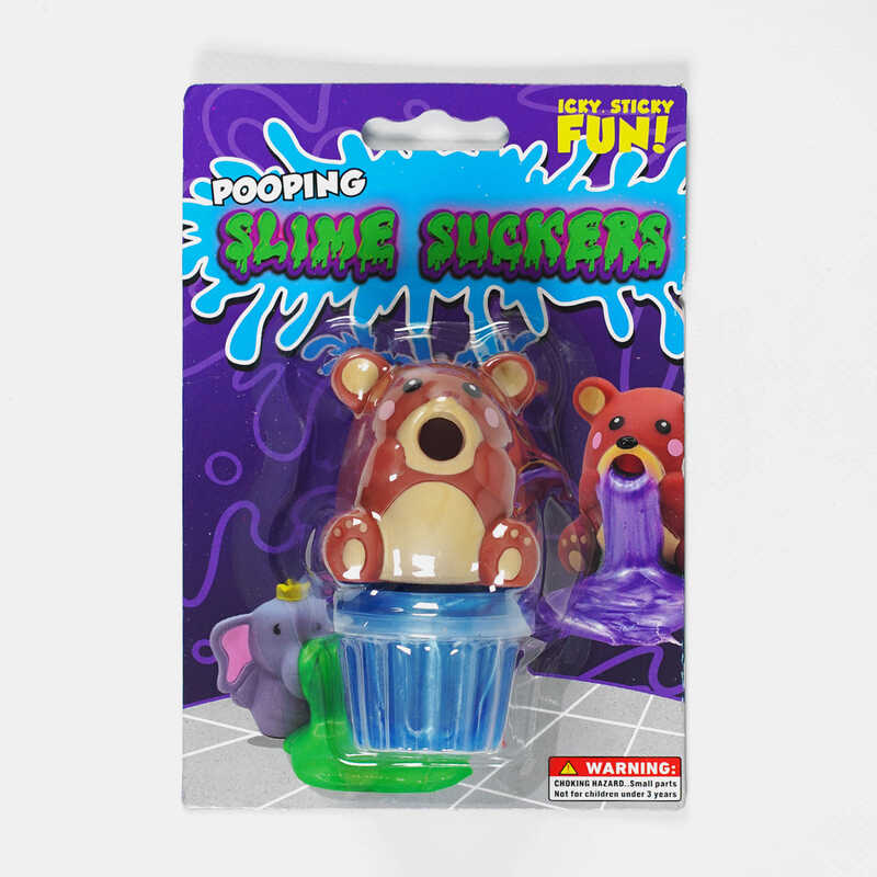 Гра антистрес С 61117 (192) 1шт, "Ведмедик", лизун, на листі