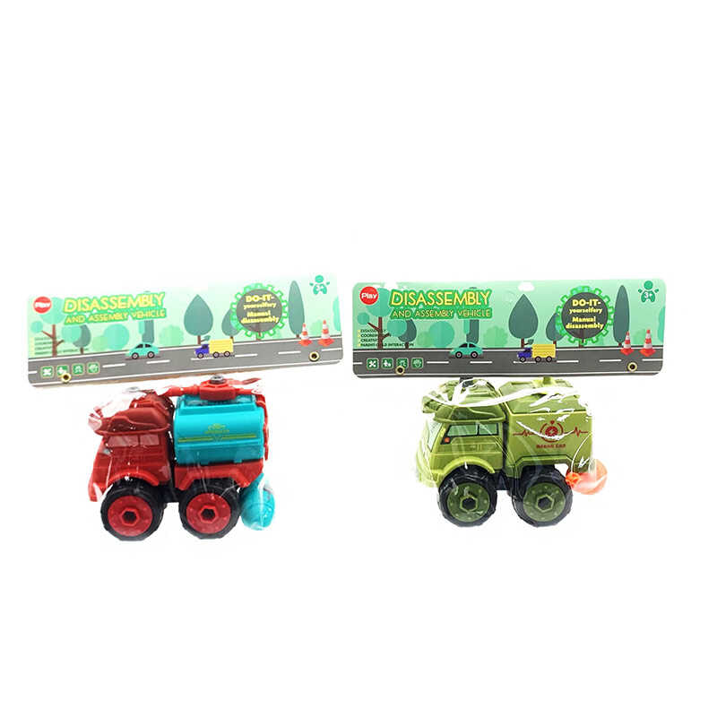 Машинка JD 1899-107 A (192/2) 2 види, машинка-конструктор, викрутка, в пакеті