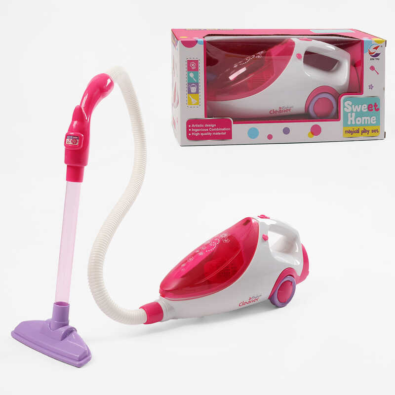 Пилосос A 5917 (36/2) на батарейках, імітація справжнього інструменту, підсвічування, в коробці