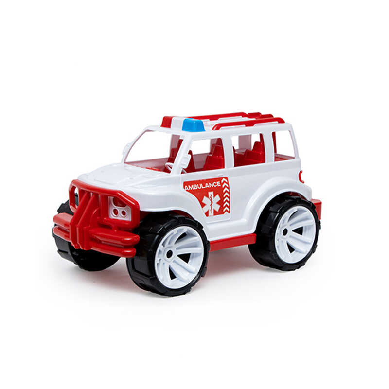 гр Машинка "Позашляховик класичний малий" 326 (8) "BAMSIC", "Швидка допомога", в сітці