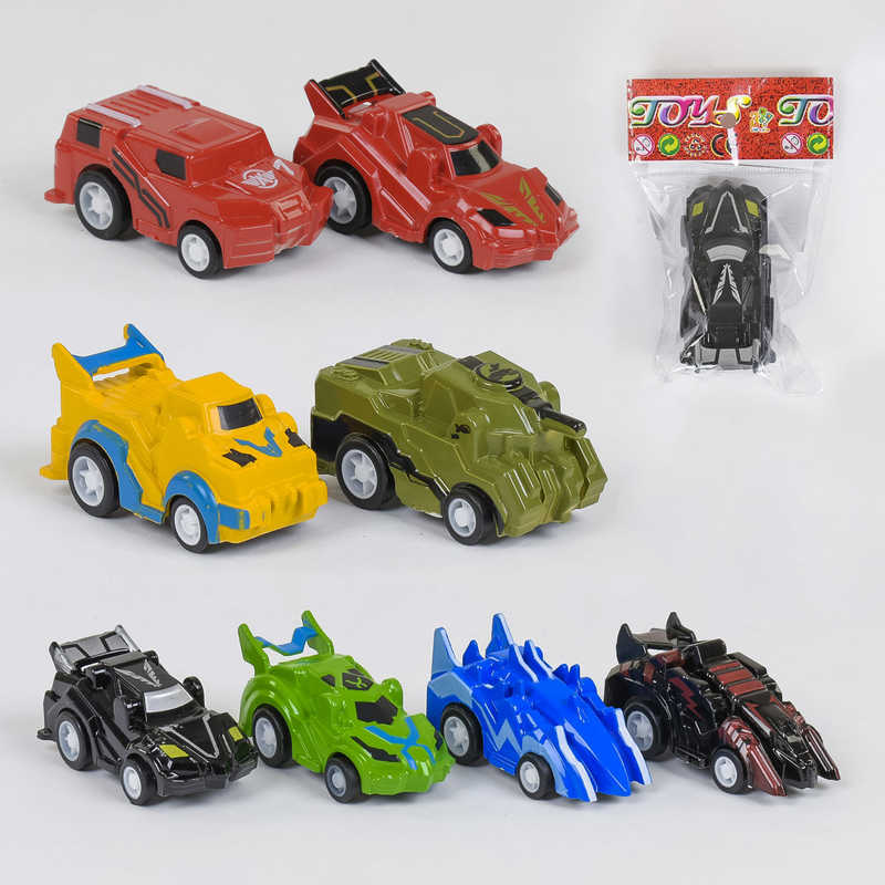 Машинка 399-355 (1800/2) 8 видів, інерція, 1шт у пакеті