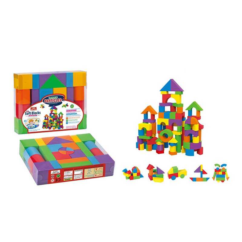 Конструктор U 9801 (72/2) 29 деталей, м'які блоки, в слюді