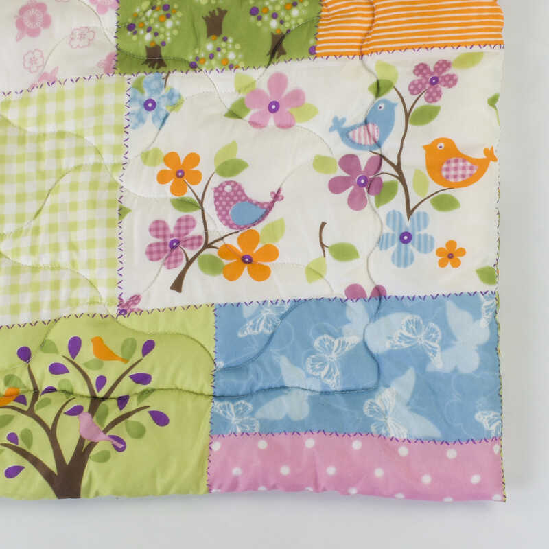 гр Ковдра "Малишок" 20500400 (1) стьобана мікрофібра, силіконізоване волокно,108х140 см, різнокольорова "Homefort"