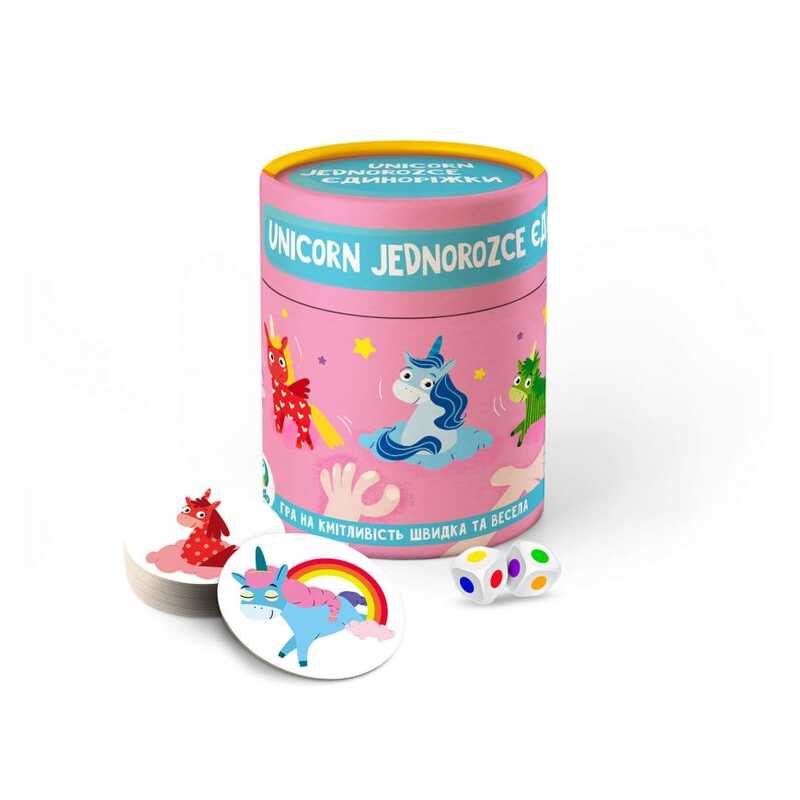 гр Настільна розважальна гра "Єдиноріг" 300291 (24) "Dodo", 27 карточок