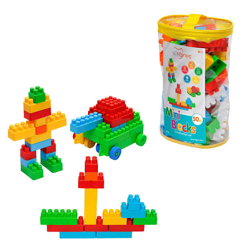 гр Конструктор "Mini Blocks" 50 ел. 39981 (8) "Tigres", в сумці