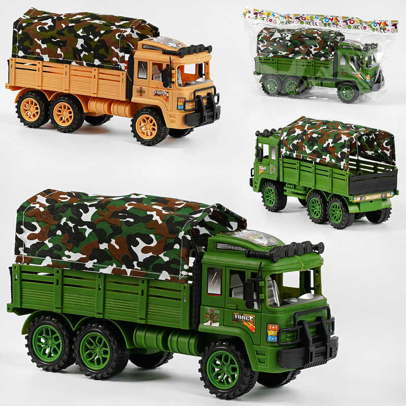 Машина C 79 (72/2) 2 види, військова вантажівка, інерція,  в пакеті