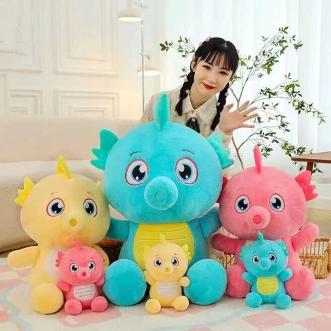 М’яка іграшка M 16616 (120) “Дракончик”, висота 50 см, ВИДАЄТЬСЯ МІКС ВИДІВ