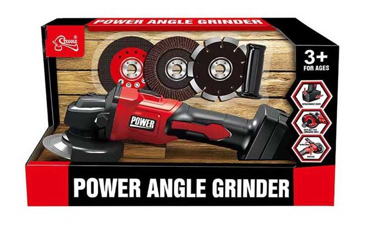 Машинка для шліфування T 2061 (36/2) на батарейках, 3 диски, додаткова ручка, в коробці