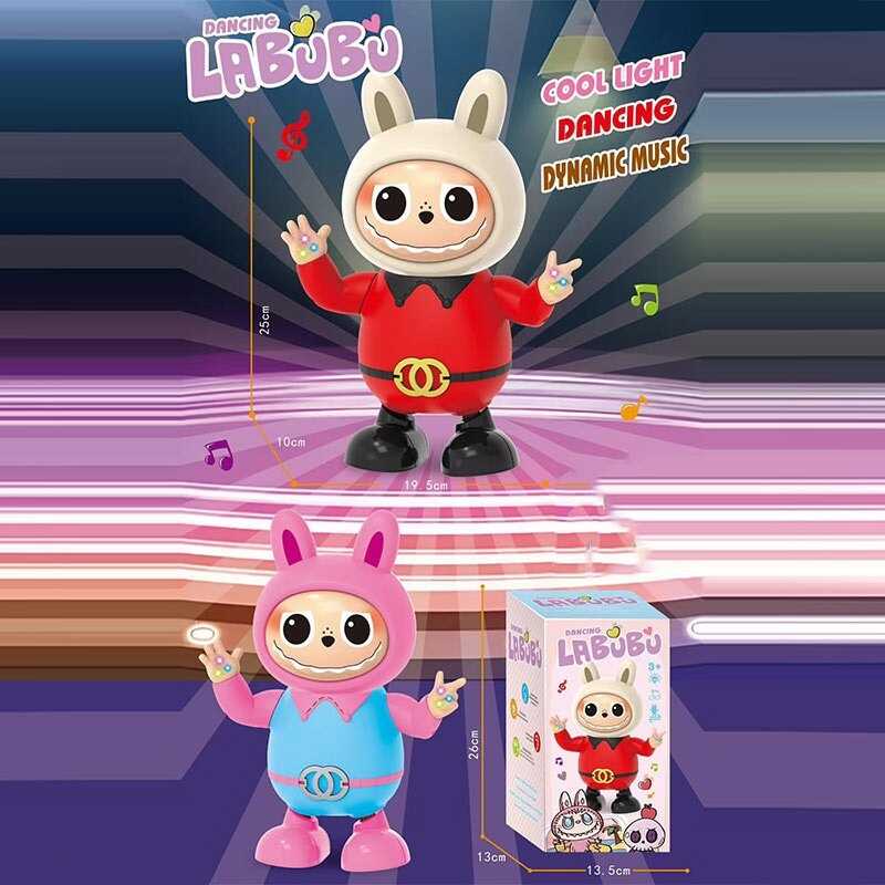 Музична іграшка 168-90 (60) 2 види, танцює, мелодія, підсвічування, в коробці